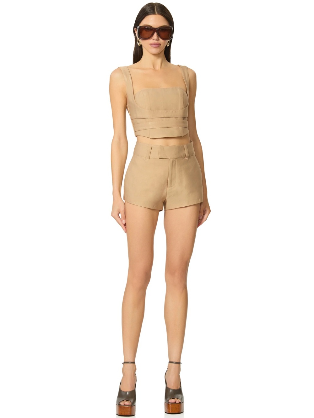 AFRM Kendra Top & Elson Hot Short Set